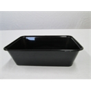 C750 Black Rectangular Container
