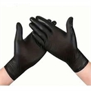 Nitrile Soft Gloves Medium Black - Powder Free